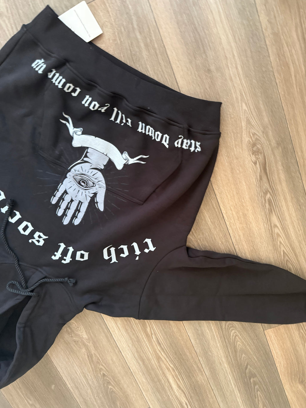 Rich off society oversized hoodie