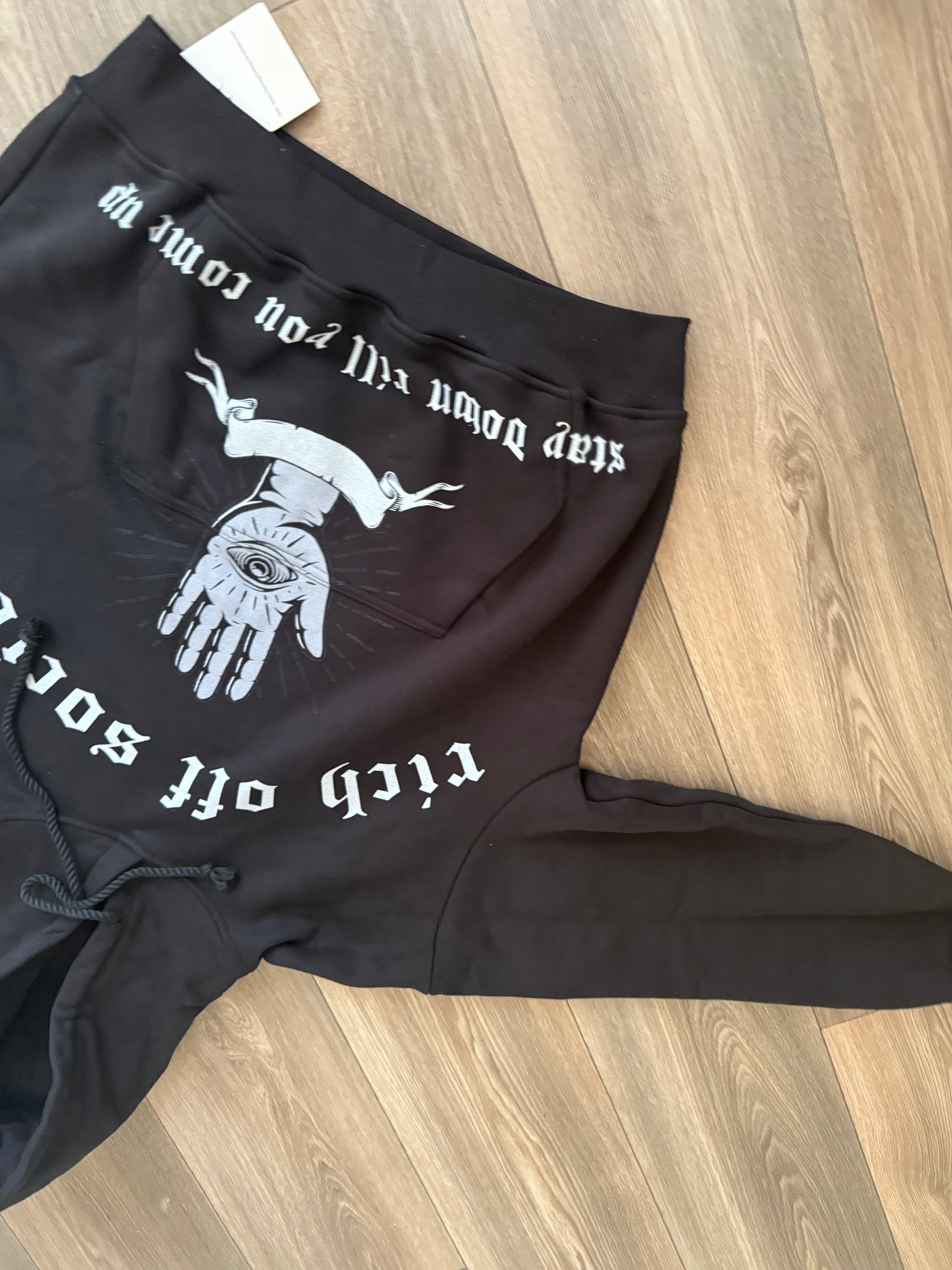 Rich off society oversized hoodie